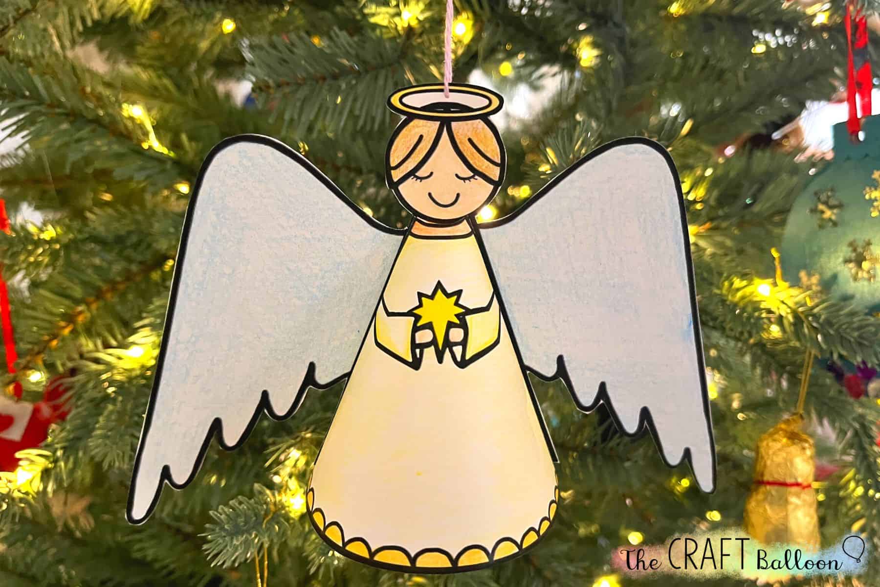 Christmas Angel Tree Decoration