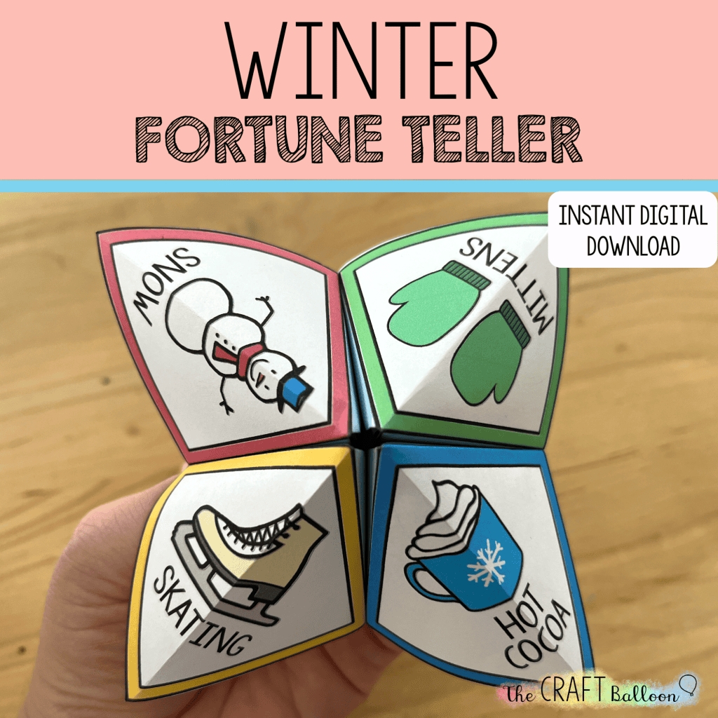 winter fortune teller product cover